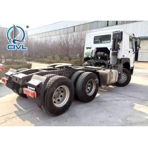 371HP Heavy Tow Truck Euro II Emission Standard 2200 Rpm 371 Hp Howo Tractors