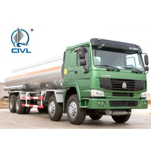 371hp Sinotruck Howo Oil Tank truck 8 X 4 38000L CVZZ5307M3267P fuel tank 400L ZF8098 12.00R20