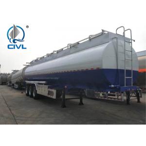 3 Axles 22MT Aluminum Fuel Tank Semi trailer Oil Tanker Trailer