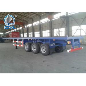 40 Feet Flatbed Semi Trailer With 3 Axles, Semi Trailer Truck from China