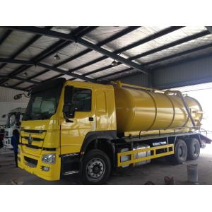 4m3 – 16m3 Sewage Sewage Suction Truck Dumping System With High Pressure Italian Jurop