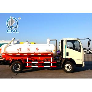 4×2 160HP 10m3 Sewage Suction Truck / Vacuum Tanker Sewage Sucking Truck