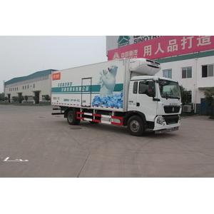 6000/10000 Kg Axle load Light Duty Commercial Trucks , Refrigerator Box Truck