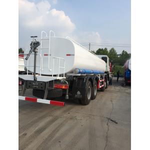6×4 20000 Liters Fuel Liquid Tanker Truck With Electrical System White