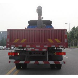 Blue Light Duty Commercial Trucks With Crane Wheelbase 5200 Mm