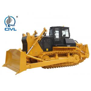 Cummins Engine Shantui Bulldozer 32000KG Operating Weight 11.9cbm With Rops Cabin, Blade and Ripper