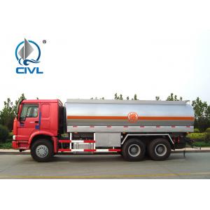 Diesel Fuel Oil Liquid Tanker Truck 5995×2050×2480 6×4 Tank Volume Oil Tanker Truck