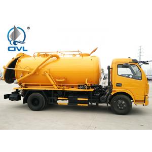 HOWO 4×2 10CBM 10000L Vaccum Sewage Suction Truck 120hp Horse Power