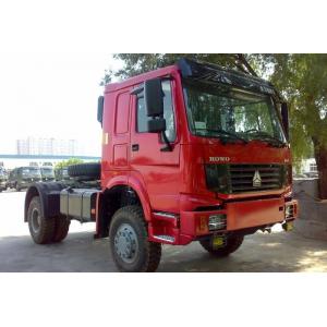 HOWO 4×4 Manual Prime Mover Truck All Wheel Drive With 7100kg Payload , Off Road Model