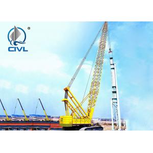 Hydraulic Crawler Crane QUY150 (150T) With Length Of Main Boom 19-73m