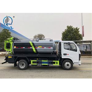 Light Dongfeng Truck Chassis 6m3 Cleaning Sewage Suction Truck / Fecel Suction Truck / Special Cleeaning Vehicle