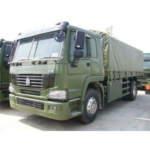 Military 4×4 Heavy Cargo Trucks All Wheel Drive With EURO III Emission Standard