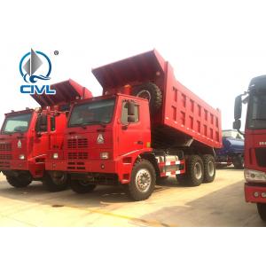 New 10Tires 45 – 50 Km/H 70T Mine Heavy Duty Dump Truck / Dumper Truck Of Sinotruk HOWO Front Lifting