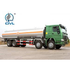 New Howo Fuel Truck 20CBM Effective Oil Tanker Truck For Transporting Petroleum / Chemistry Liquid