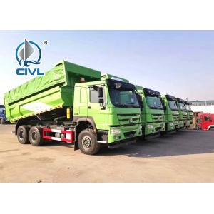 New U-Shape Howo Dumper Lorry 6×4 Drive Heavy Duty Dump Truck With Hyva Lifting Bottom
