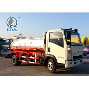New Vacuum Sewer Cleaning Sewage Suction Truck SINOTRUK 4×2 10 – 12m3 Color optional