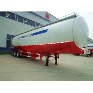 Powder Material Transport Tanker 3 Axles Cement Bulker With Volume 60CBM