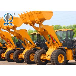 Powerful Pulling Force Compact Wheel Loader With Four Wheel Drive 50kn