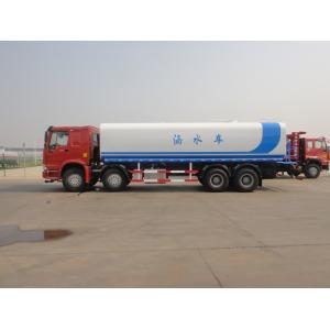Q235 Material 40000 Liter Water Tank Truck Sinotruk Howo 371hp Lhd 8×4