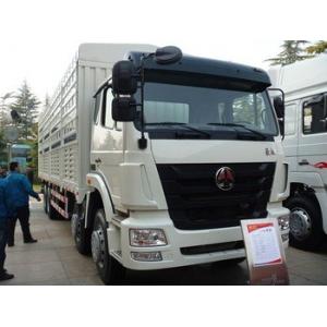 SINOTRUK HOHAN 8X4 Heavy Cargo Truck in White , 50 Ton Load Capacity