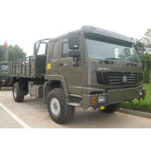 SINOTRUK HOWO 4×4 All Terrain Heavy Duty Cargo Truck / Off Road Military Truck