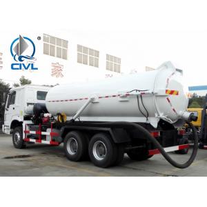 SINOTRUK Howo 6×4 18CBM Vacuum Suction Sewer Cleaning Sewage Tanker Truck Sewage Suction Truck
