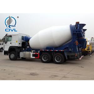 Sinotruk HOWO 6×4 Concrete Mixer Trucks Concrete Mixing Equipment in White,8 Cubic Meters