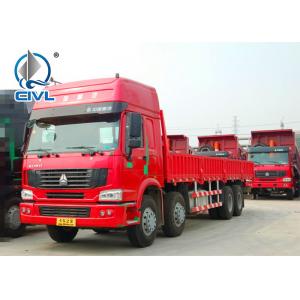 SINOTRUK HOWO A7 8×4 Box Stake Truck/Cargo Truck 336hp New Cargo Truck,Heavy Duty Flatbed Truck,Military Cargo Truck