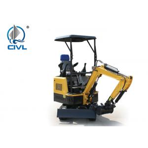 XE15E Hydraulic Crawler Excavator 0.044m³ for Construction in Yellow