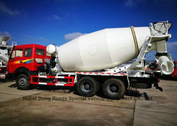 Beiben 2534 RHD / LHD Concrete Mixer Truck EURO 3/5 Heavy Duty 10-12m3