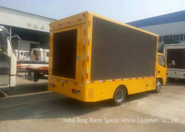 Customized Mobile Led Advertising Vehicle With Billboard TV Display 4600 X 2080mm