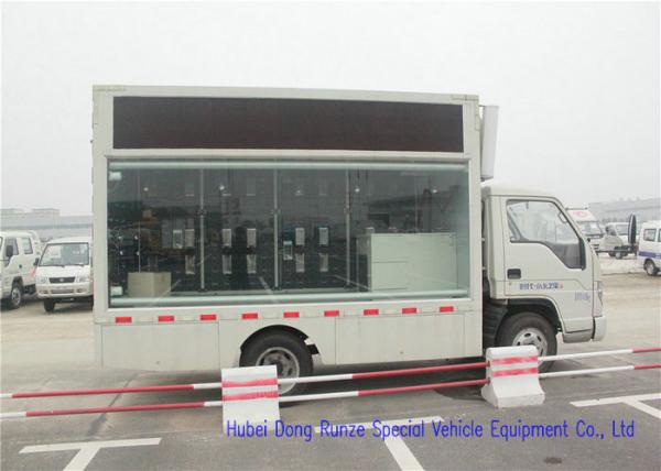 Forland OMDM Mobile LED Advertising Vehicle , P6 P8 P10 LED Display Truck
