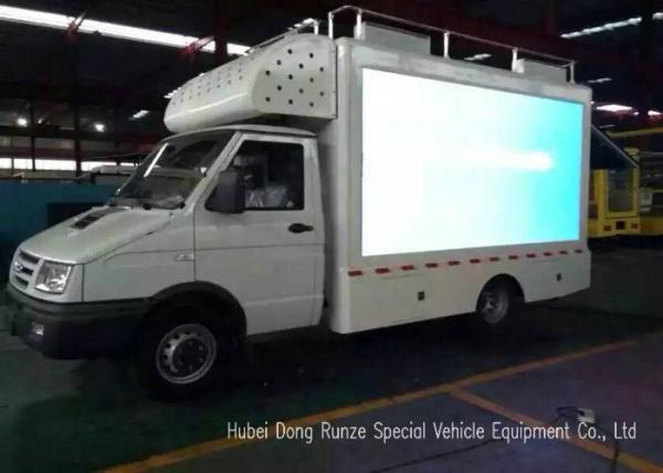 IVECO P10 Full Color Screen LED Video Truck With Digital LED Billboard Box