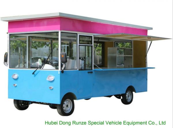 Small Commercial Mobile Kitchen Truck For Hot Dog Wagon Burrito Cooking And Selling
