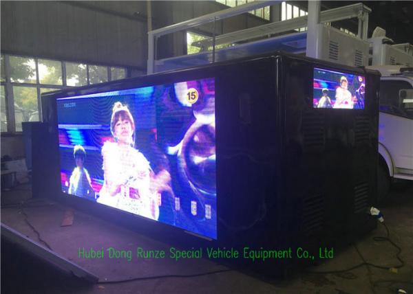 Waterproof LED Lighted Box LED Video Display Screen For Mobile LED Truck