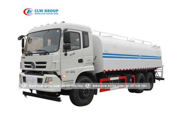 6×4 Mobile Water Tank Transportation Truck 20000L 20tons Water Sprinkler Truck