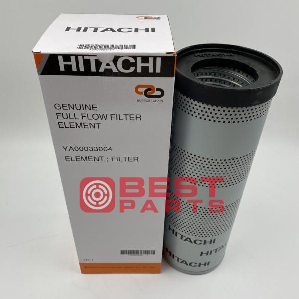 Hydraulic Oil Filter Element Excavator Ya00033064 For Hitachi Zx200-5g
