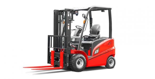 A Series 1.0 – 3.5 Ton Electric Forklift Truck Battery Fast Charged High Stability