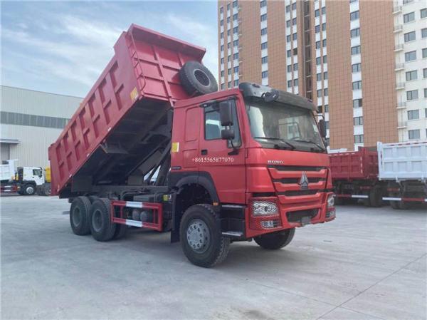 Howo 6×4 371hp Heavy Dump Truck 30 Ton Loading Capacity