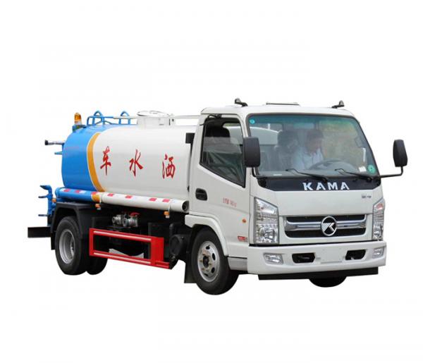 4×2 Dust Water Sprinker Truck With 4000L Tank Volume / CLW Pump