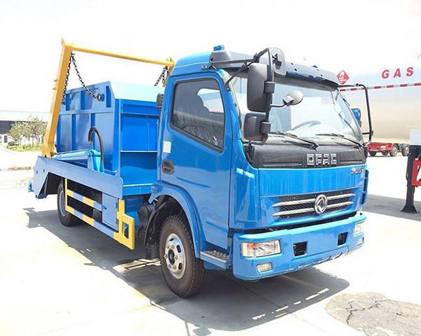 Diesel Fuel Type Waste Management Garbage Truck 4×2 With 95hp Engine Capacity