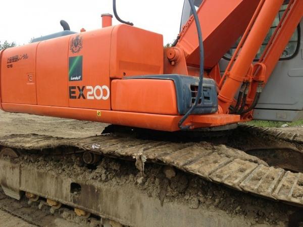 Japanese Used Hitachi Excavators EX200 – 5 No Oil Leak With Original Turbo