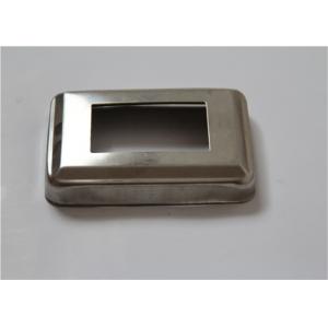 Rectangle Custom CNC Machined Parts With Stainless Steel Cutting Folding Process