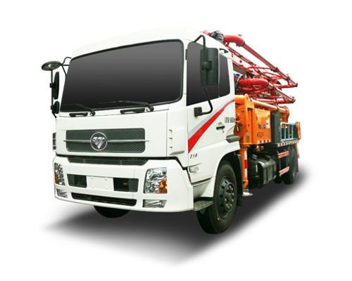 Anti – Tilting Control Technology Special Purpose Truck 4*2 Drive Type Concrete Pump Truck