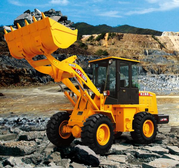 CE / EPA Certified Compact Wheel Loader With Water Tank Anti – Dust Structure