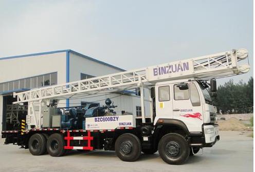 Famous drilling rig! 600m truck mounted water well drilling rig