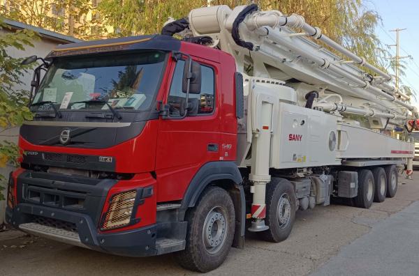 XCMG ,Sany, Zoomlion Mounted-Concrete Pump Trucks With Mercedes Benz Volov Isuzu Chassis