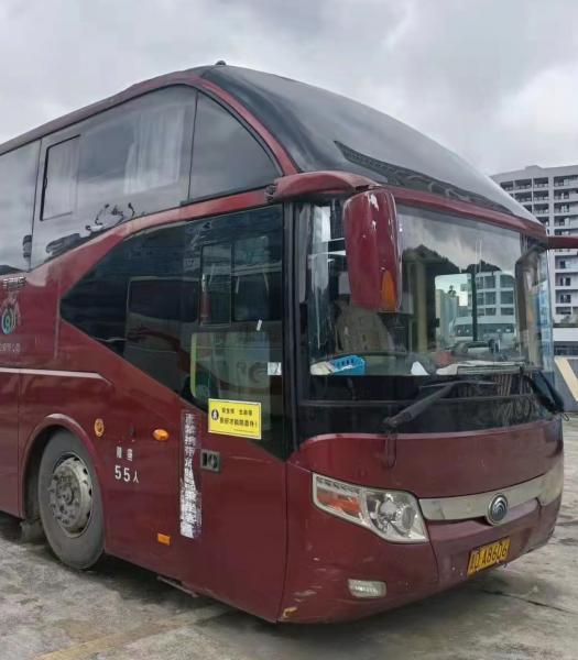 Used 12m Yutong Luxury Coach Bus 50 Seats Zk6127 Model Year 2011-2012