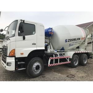 10m3 Used Concrete Mixer Truck , Ready Mix Concrete Vehicle With HINO 700 Chassis
