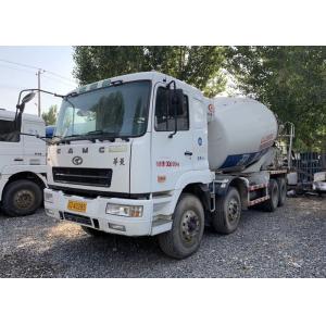 16m3 Capacity Used Cement Delivery Truck CAMC 8*4 Chassis White Color
